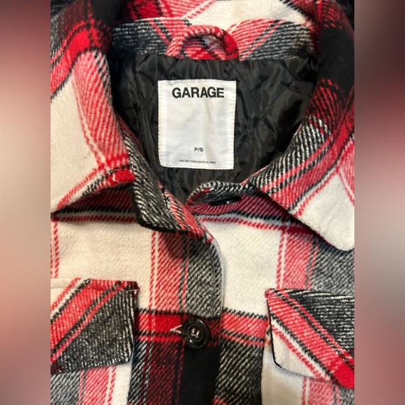 Garage lined wool coat size small - Picture 4 of 4